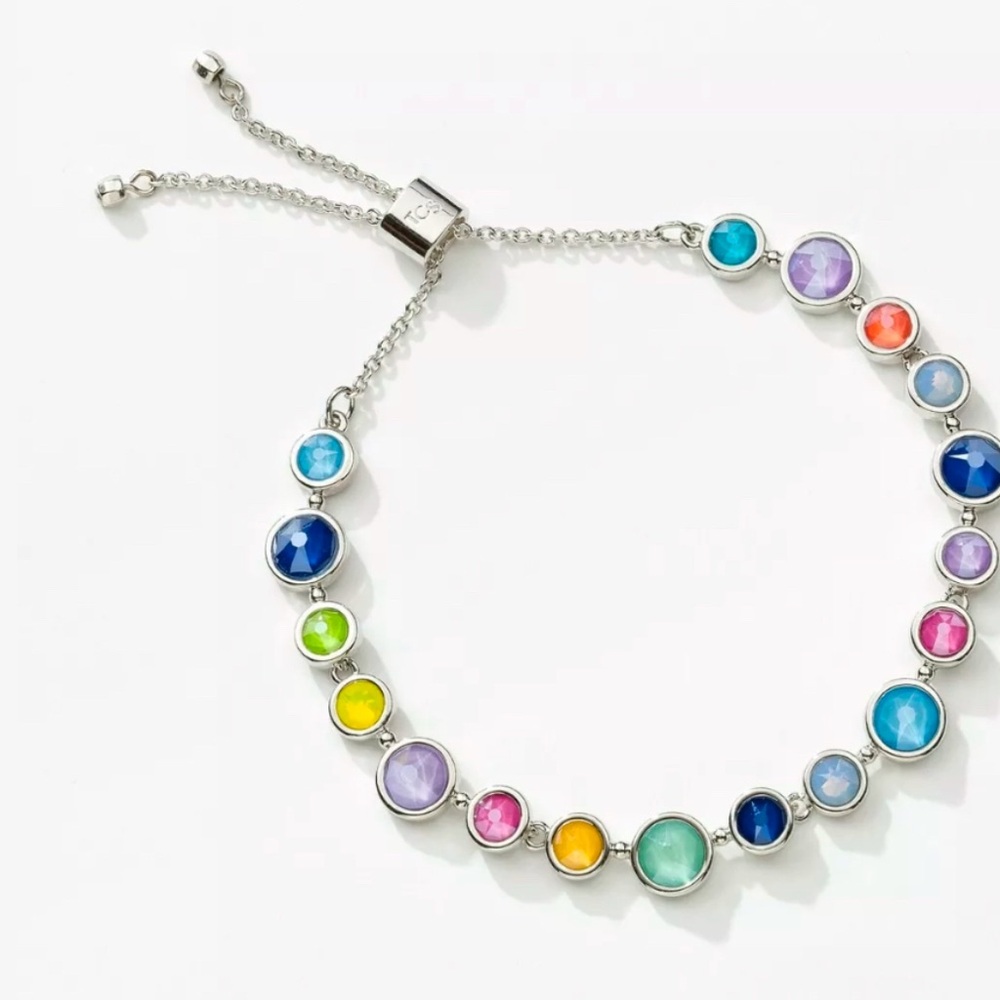 Touchstone Crystal by Swarovski ALL AROUND colorful bracelet BNIB